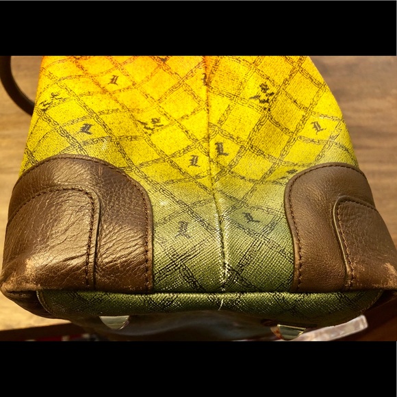 L.A.M.B. Westfield Shopper Ombré Rasta Tote!!! - Picture 5 of 8